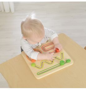 MASTERKIDZ Tablica edukacyjna Gra Przesuwna Labirynt