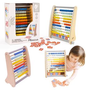 Drewniane Liczydło z działaniami matematycznymi Classic World