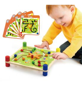 Drewniana Gra Edukacyjna Viga Toys Trop i Śledź