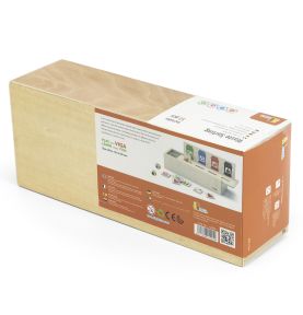 VIGA Układanka Gra edukacyjna drewniana do nauki sortowania śmieci