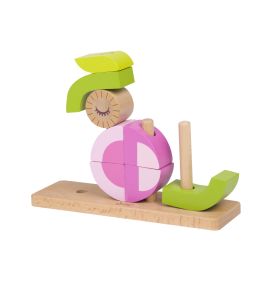 Kreatywne Drewniane Klocki Przestrzenne 3d Classic World Sowa