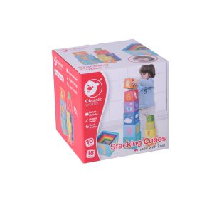 CLASSIC WORLD Magic Box Klocki Układanka Wieża Pudełko Zabawka Edukacyjna