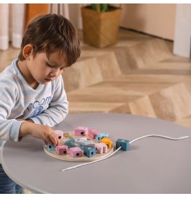 VIGA PolarB Sorter Kształtów Zegar nawlekanka