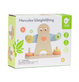 CLASSIC WORLD Edukacyjna Waga Równoważnia Hercules dla Dzieci 7 el.