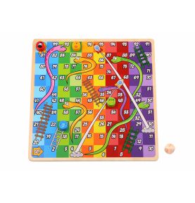 TOOKY TOY Gry Planszowe  Logiczne 2w1 Ludo Chińczyk + Uwolnij Zwierzątka