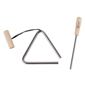 CLASSIC WORLD EDU Instrument Muzyczny Trójkąt dla Dzieci
