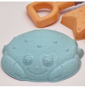 WOOPIE GREEN Zestaw do Piasku w Wiaderku 8 el. BIODEGRADOWALNY ORGANICZNY MATERIAŁ