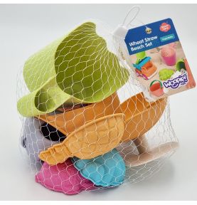 WOOPIE GREEN Zestaw do Piasku z Pazurami 7 el. BIODEGRADOWALNY ORGANICZNY MATERIAŁ