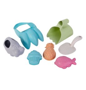 WOOPIE GREEN Zestaw do Piasku z Pazurami 7 el. BIODEGRADOWALNY ORGANICZNY MATERIAŁ