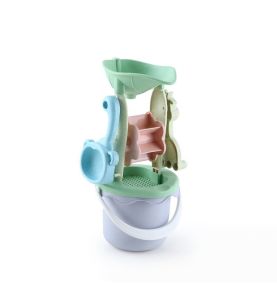 WOOPIE GREEN Zestaw do Piasku z Wózkiem 13 el. BIODEGRADOWALNY ORGANICZNY MATERIAŁ