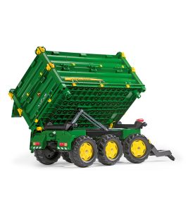 Rolly Toys Przyczepa Wywrotka Rolly Multi John Deere 3 osiowa