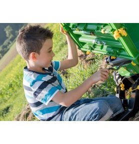 Rolly Toys Przyczepa Wywrotka Rolly Multi John Deere 3 osiowa