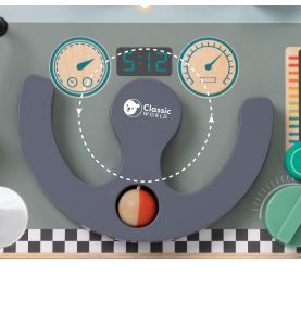 CLASSSIC WORLD Tablica Manipulacyjna Wielofunkcyjna 6w1 Podróżowanie