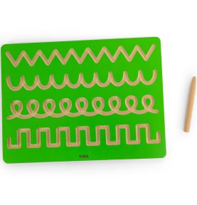 VIGA Tablica Grafomotoryczna Szlaczki Nauka Pisania