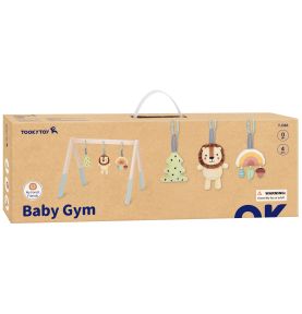 TOOKY TOY Baby Gym Stojak Edukacyjny Gimnastyczny 3 Zawieszki