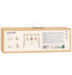 TOOKY TOY Baby Gym Stojak Edukacyjny Gimnastyczny 3 Zawieszki