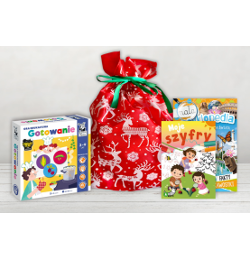 Paczka mikołajkowa dla dzieci 6+ z grą edukacyjną Gotowanie