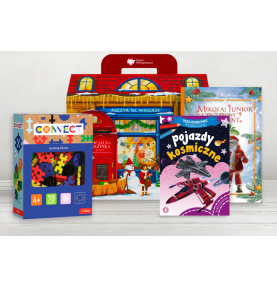 Paczka mikołajkowa dla chłopca 4+ z klockami Connect