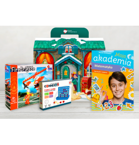 Paczka mikołajkowa dla chłopca 7+ z klockami konstrukcyjnymi Straż Pożarna