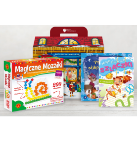 Paczka mikołajkowa dla dzieci 4+ z Magicznymi Mozaikami