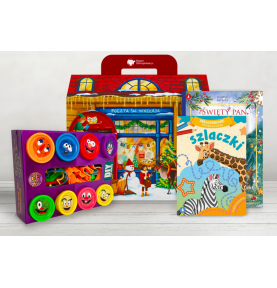 Paczka mikołajkowa dla dzieci 4+ z kolorową masą plastyczną