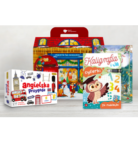Paczka mikołajkowa dla dzieci 5+ z Angielską Przygodą - Quiz