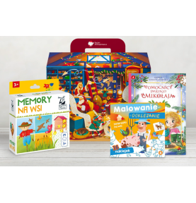 Paczka mikołajkowa dla dzieci 3+ z Memory - na wsi