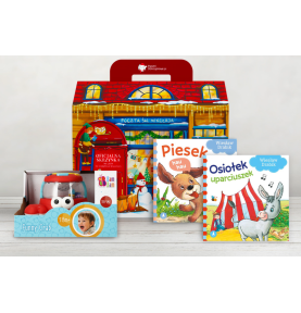 Paczka mikołajkowa dla dzieci ze żłobka z Muzycznym Krabikiem