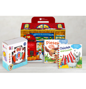 Paczka mikołajkowa dla dzieci 2+ z Muzyczną Kierownicą