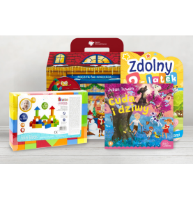 Paczka mikołajkowa dla dzieci ze żłobka z klockami piankowymi