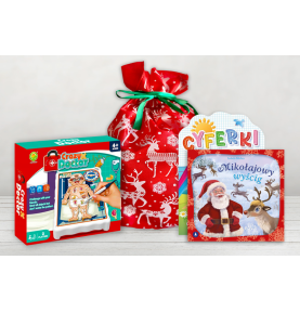 Paczka mikołajkowa dla dzieci 5+ z grą Zwariowany Doktor