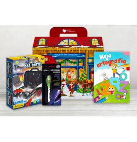 Paczka mikołajkowa dla dzieci 7+ z Grą w Statki