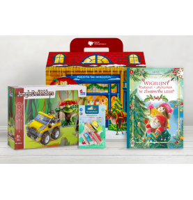 Paczka mikołajkowa dla chłopca 6+ z klockami konstrukcyjnymi Obrońcy dżungli