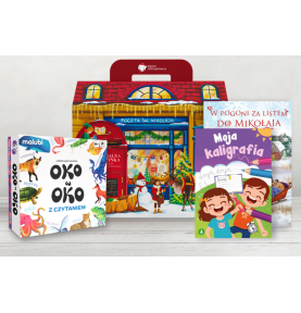 Paczka mikołajkowa dla dzieci 6+ z grą Oko w oko z Czytaniem