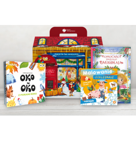 Paczka mikołajkowa dla dzieci 3+ z grą Oko w oko Pory Roku
