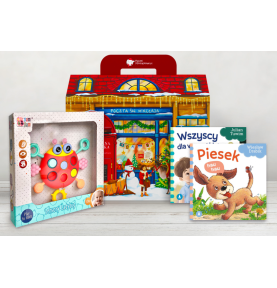 Paczka mikołajkowa dla dzieci ze żłobka z Biedronką Sensoryczną BamBam