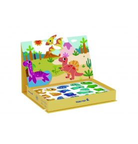 TOOKY TOY Układanka Magnetyczna Dinozaury Puzzle