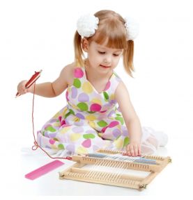 Viga Drewniane Krosno Warsztat Tkacki Zestaw do tkania