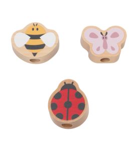 VIGA PolarB Drewniane Kolorowe Koła Zębate Montessori