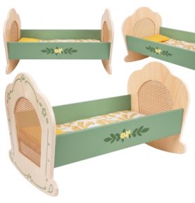 CLASSIC WORLD Drewniana Vintage Kołyska-Łóżeczko