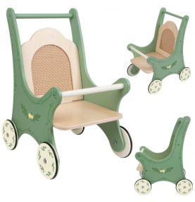 CLASSIC WORLD Drewniany Wózek dla Lalek Vintage