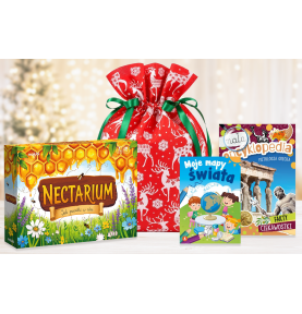 Paczka dla dziecka 7-9 lat z grą Nectarium Malubi